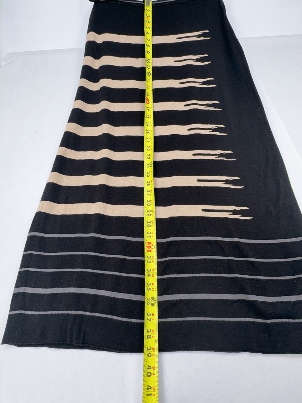 Peruvian Connection Pima Cotton Maxi Skirt Women's Size xl  Black - Picture 7 of 11